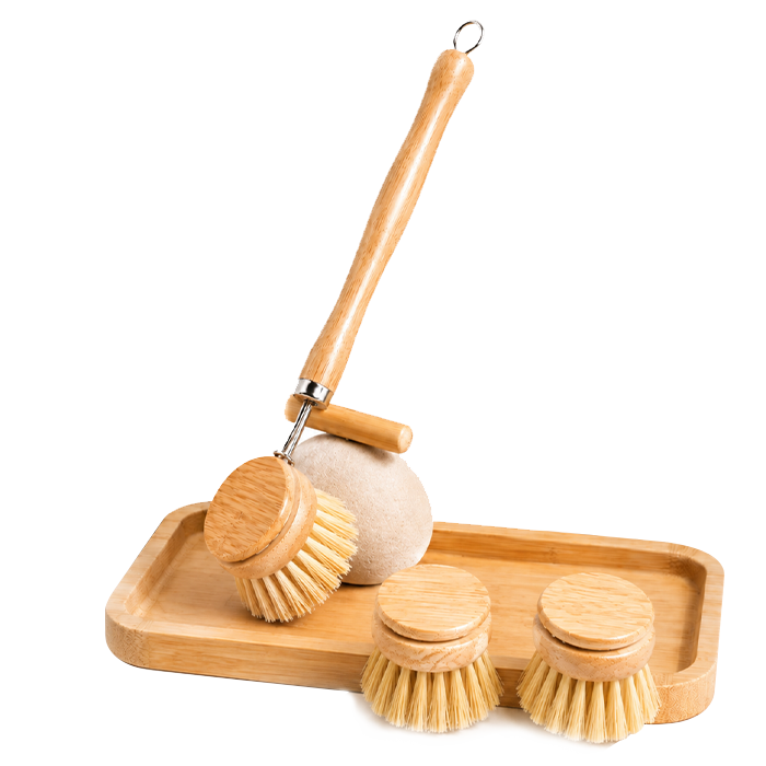 Bamboo dish brush benefits